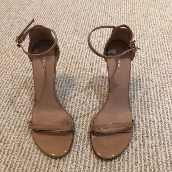 Stuart Weitzman nudist song Ankle Strap Sandal - Picture 2 of 6